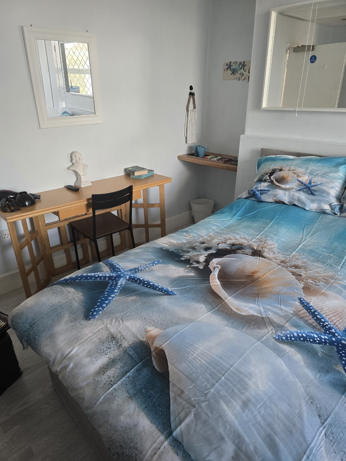 Starfish bed from a second angle